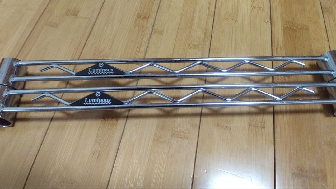 メタルラック 177×90×46 4枚➕ハーフ板 サイドバー　キャスター送料込