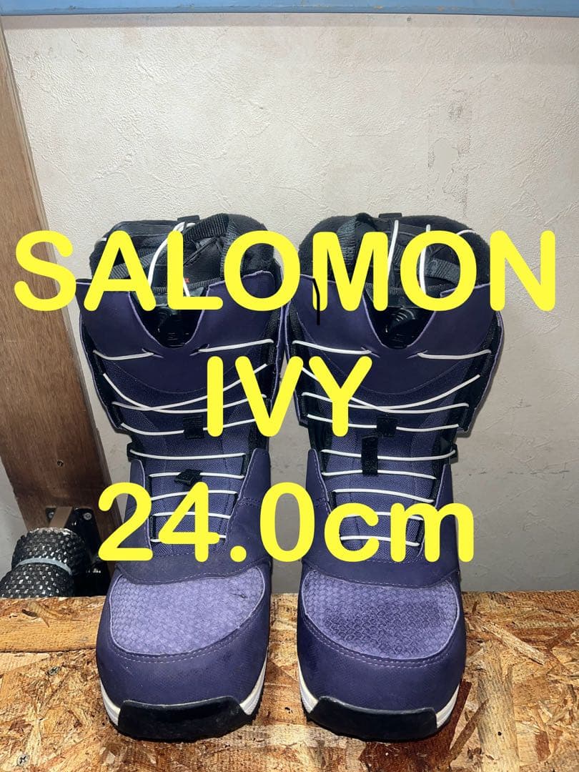 サロモン　ハイグレードブーツ！SALOMON IVY 24.0cm