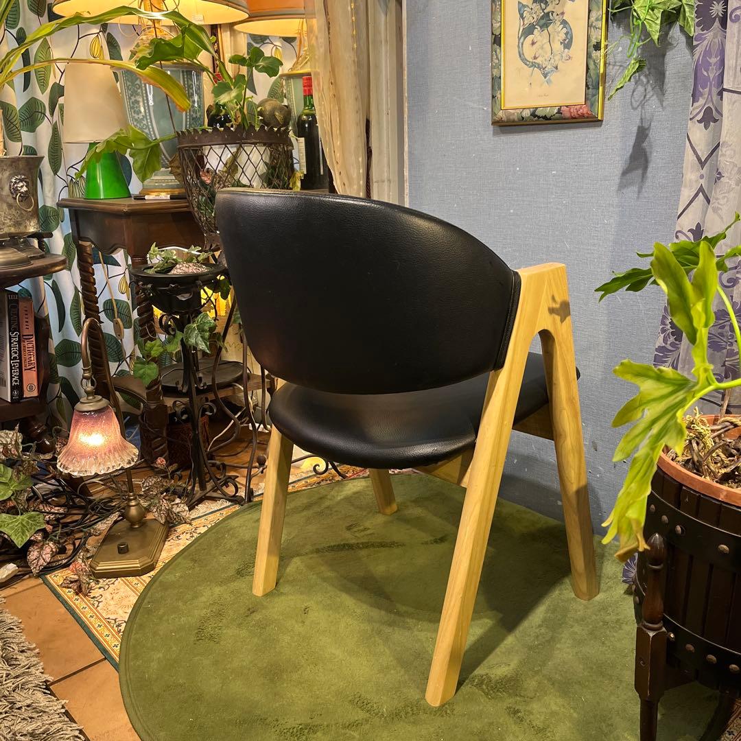 L１　スタイリッシュモダン　北欧ST ショートアームチェア