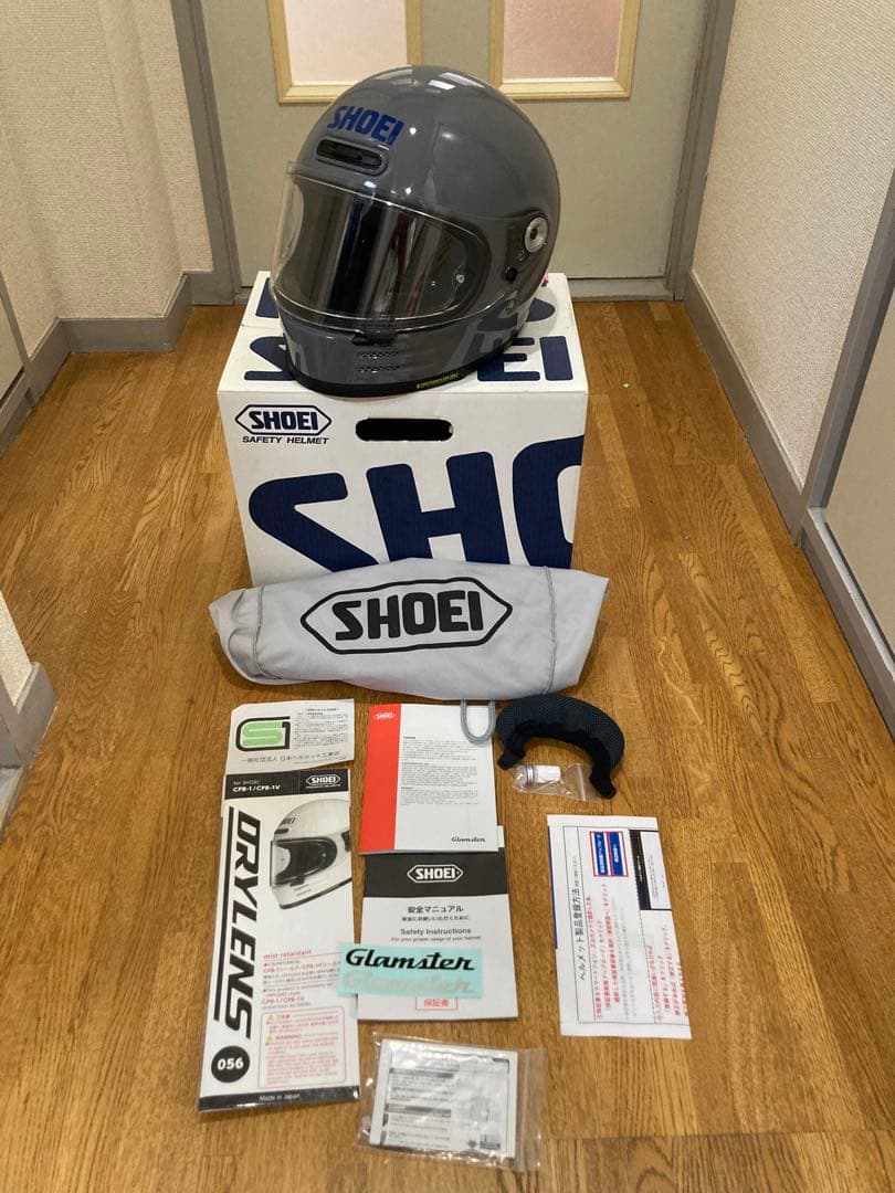 SHOEI グラムスター XL 2022年製 美品 パサルトグレー　付属品完備