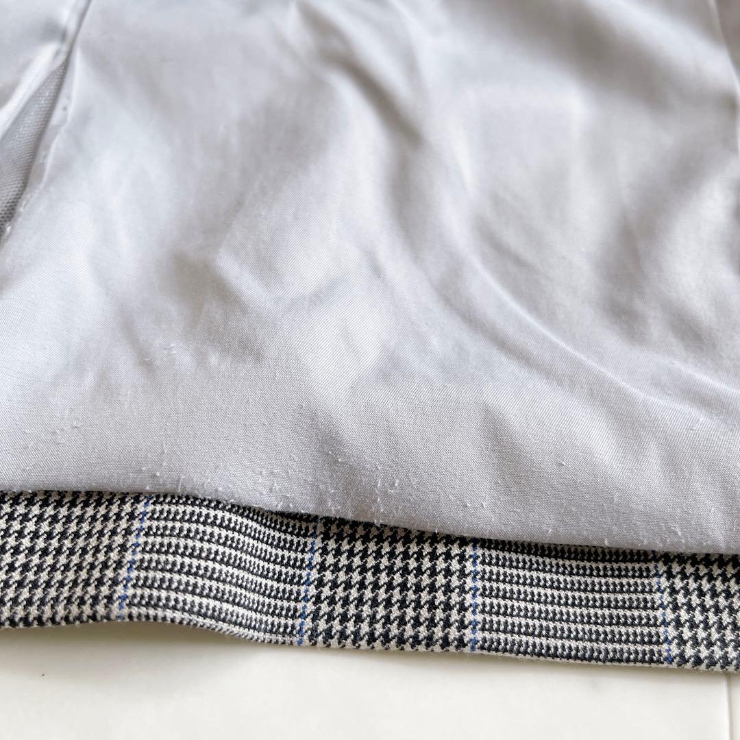 PLST ウォームリザーブカラーレスジャケット&パンツ　セットアップ　チェック