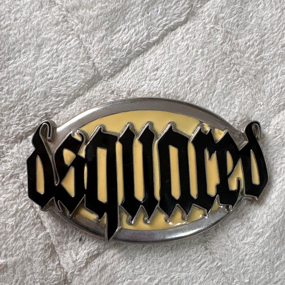 Bamiki ！dsquared2 ロゴプレート ベルトバックル