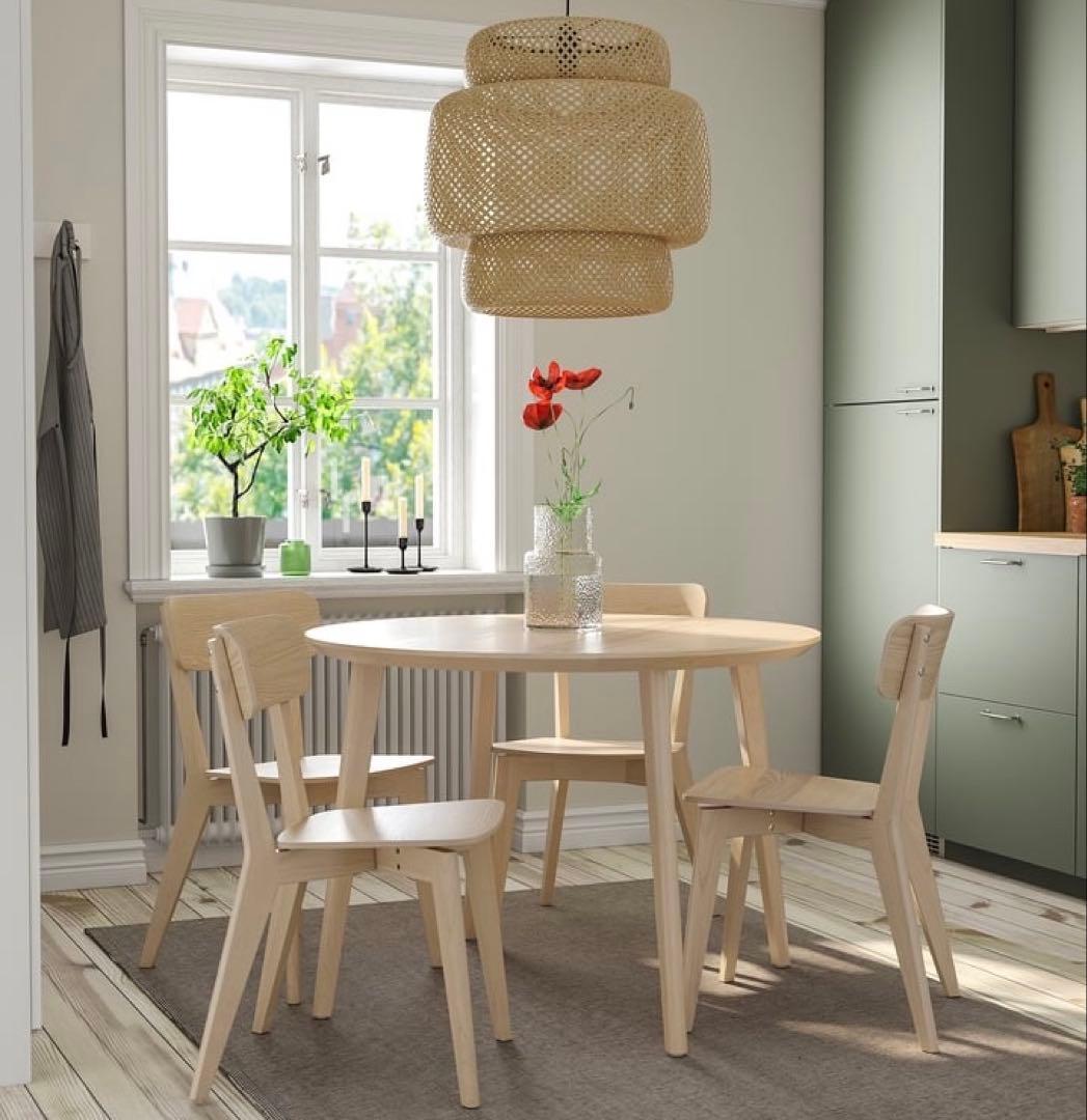 IKEA LISABO リーサボー 円形ダイニングテーブル