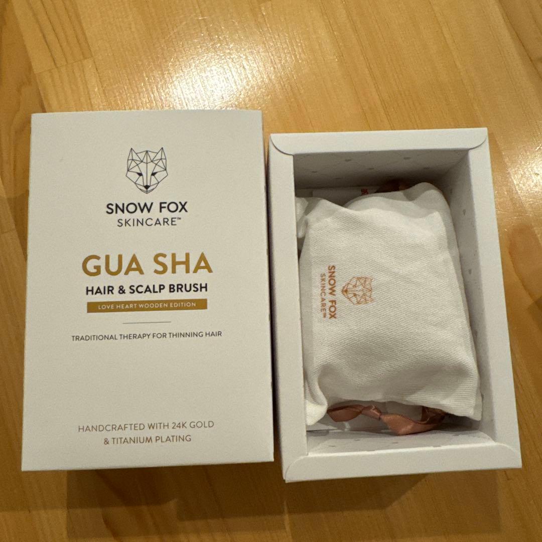 新品未使用　 FOX GUA SHA ヘア＆スカルプブラシ