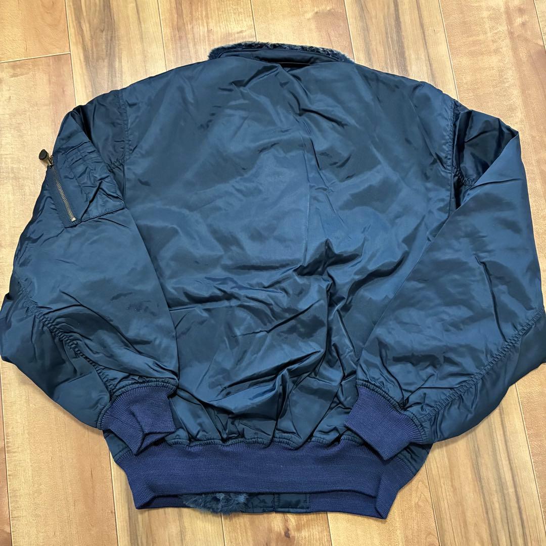 サントリーBOSS フライトジャケット ネイビー