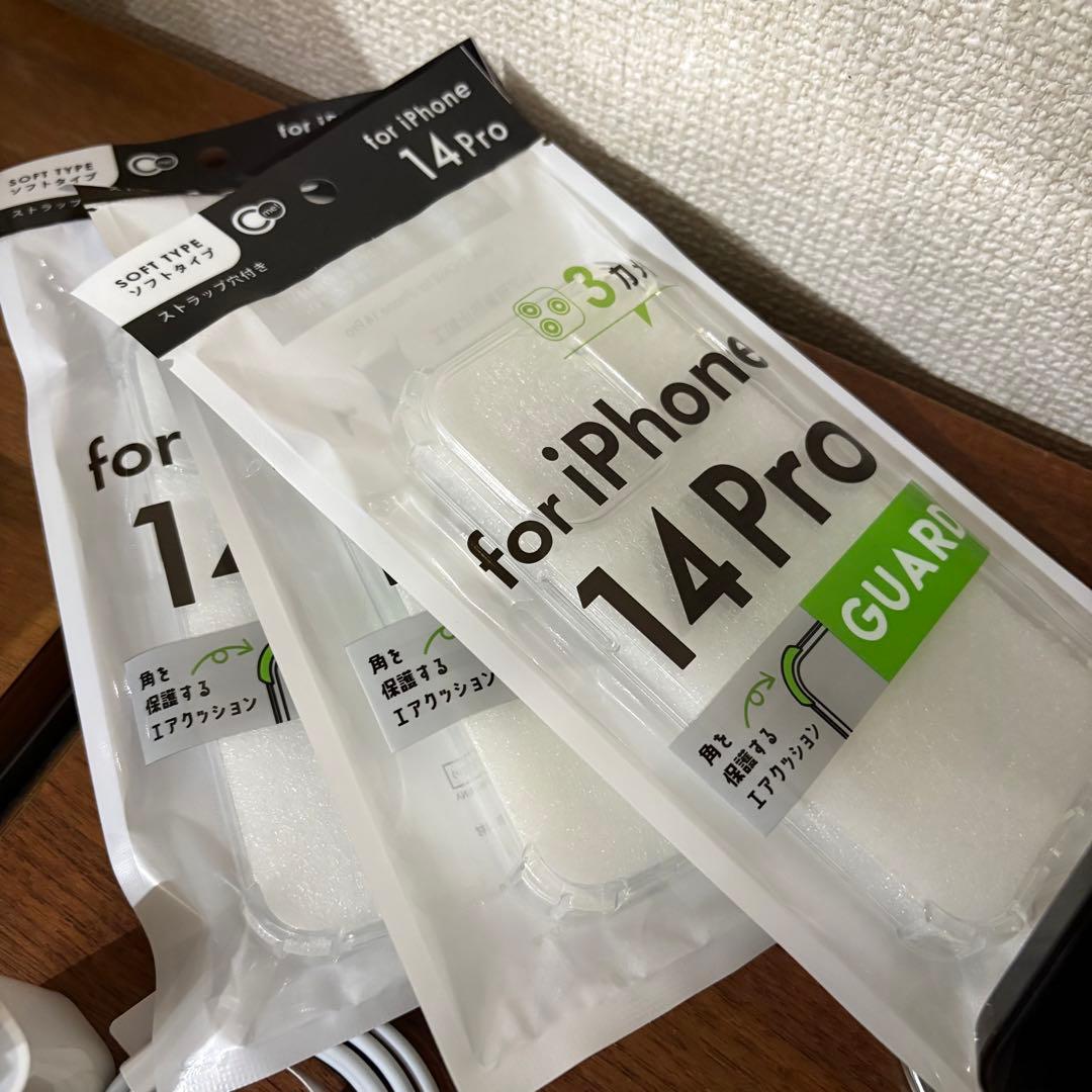 ［美品］iPhone14Pro 128gb Simフリー スペースブラック 付属