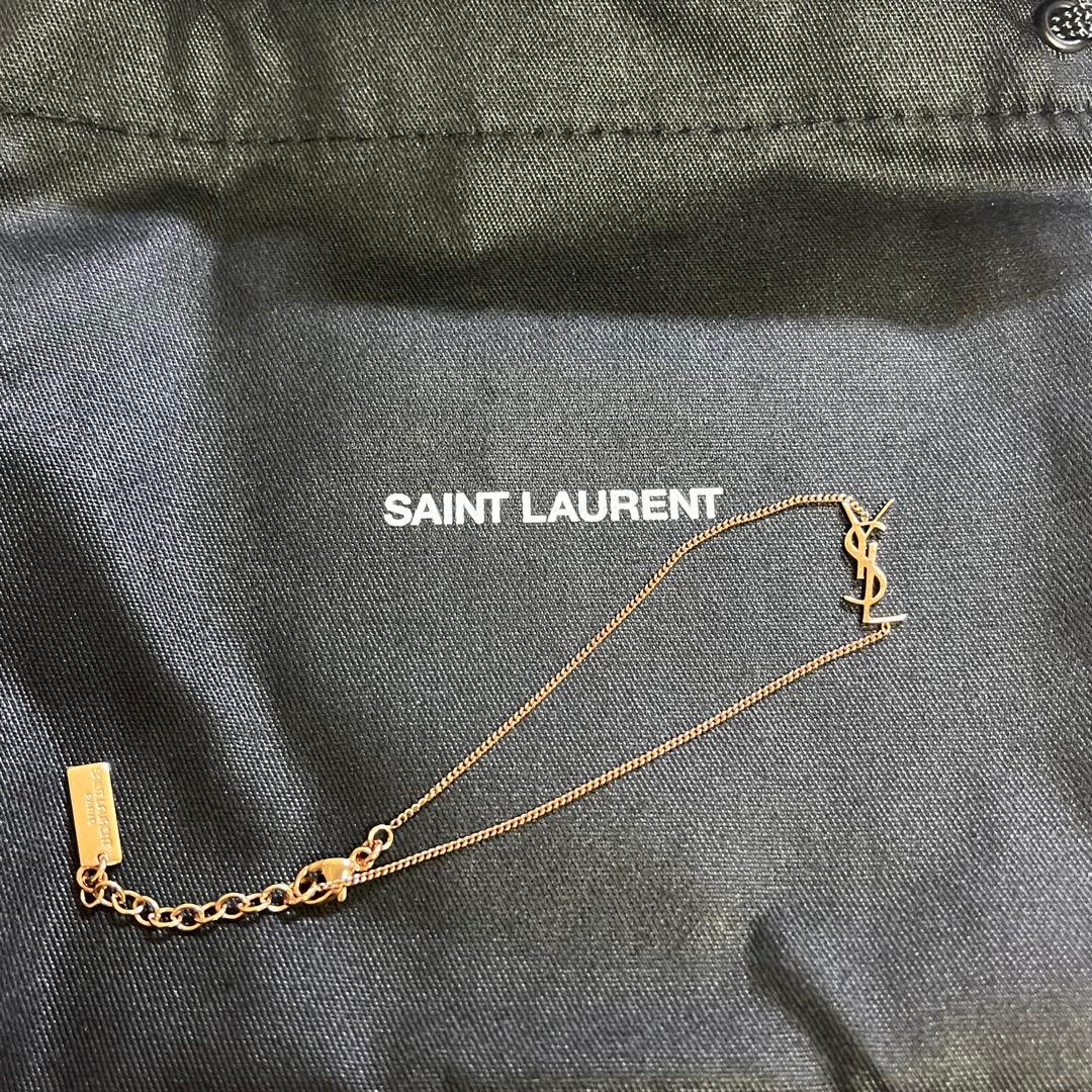【みるく】SAINT LAURENT チャームブレスレット