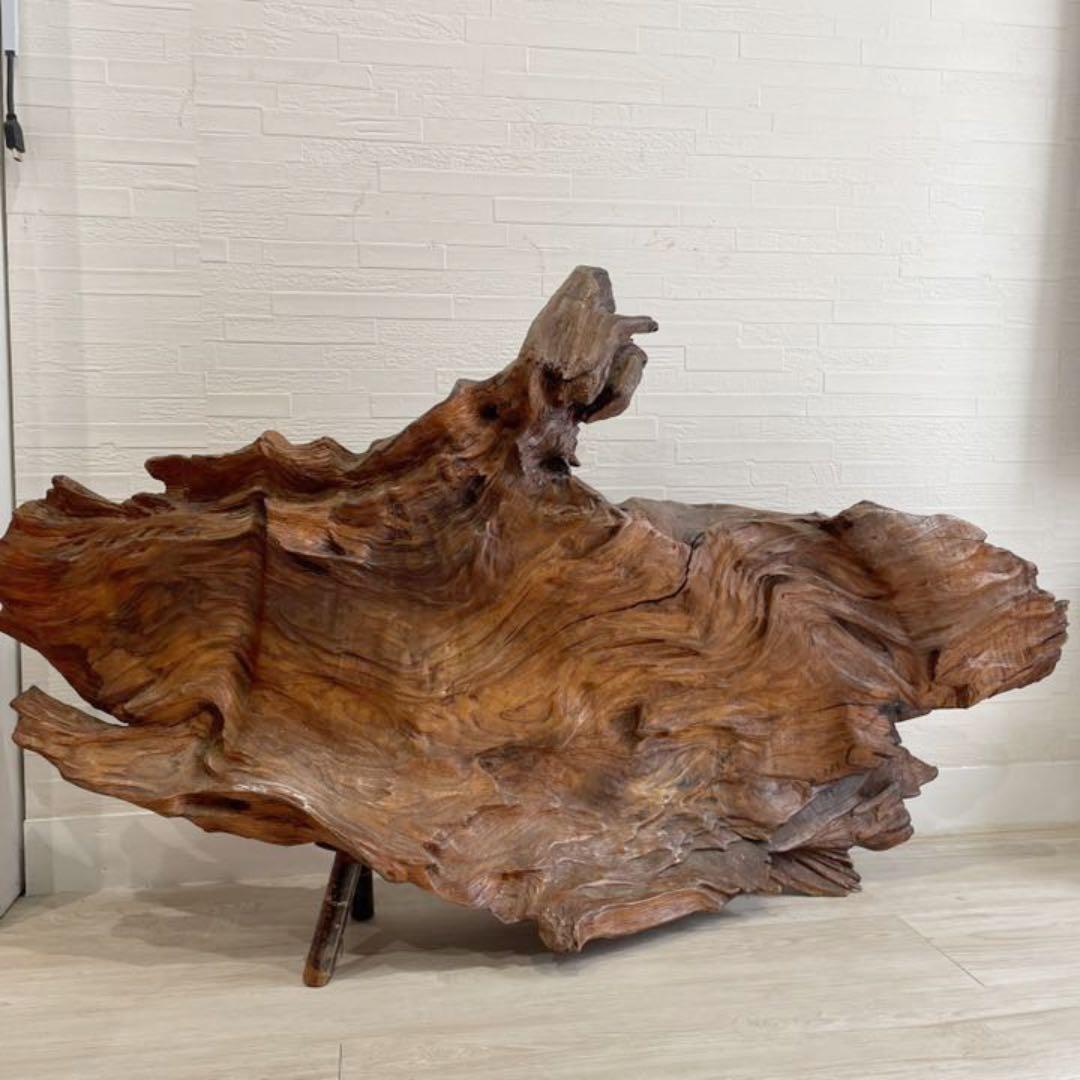 流木 一点物 オブジェ インテリア 和 飾物 置物 美術