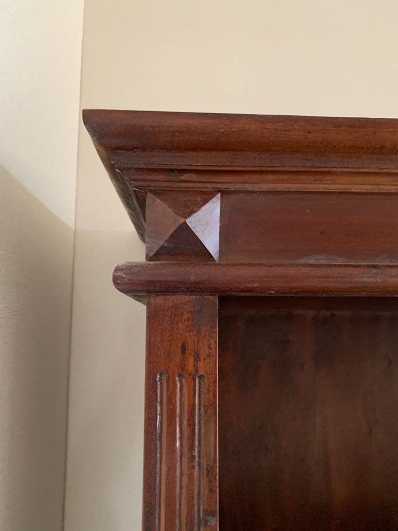 B-company アジアン家具 本棚 シェルフ 収納棚（引き出し付き）