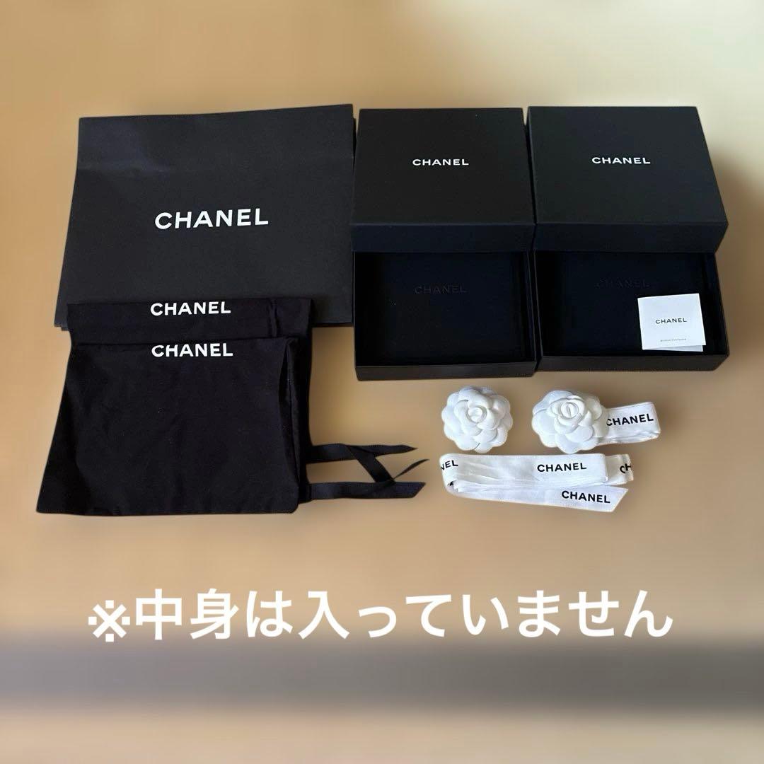 CHANEL 保存袋　巾着袋　シャネル　ショッパー　空箱　付属品　セット