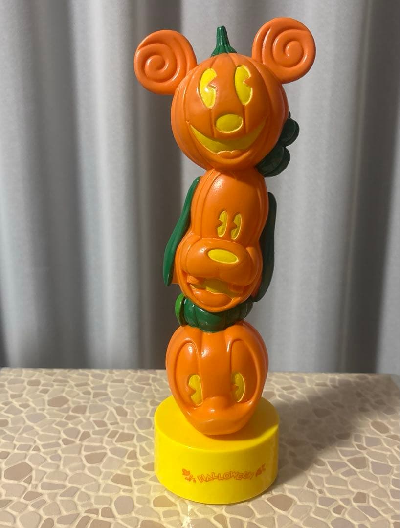 ディズニー　ミッキー　ハロウィン　かぼちゃライト　トータルテンボス