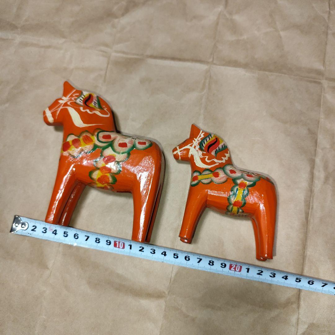 ダーラナホース　2体セット　北欧　スゥエーデン