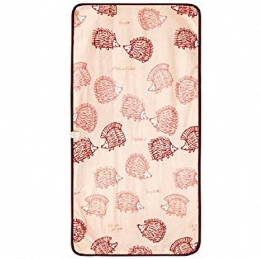 リサラーソン　ハリネズミ柄 電気掛敷毛布 188x130cm 75W