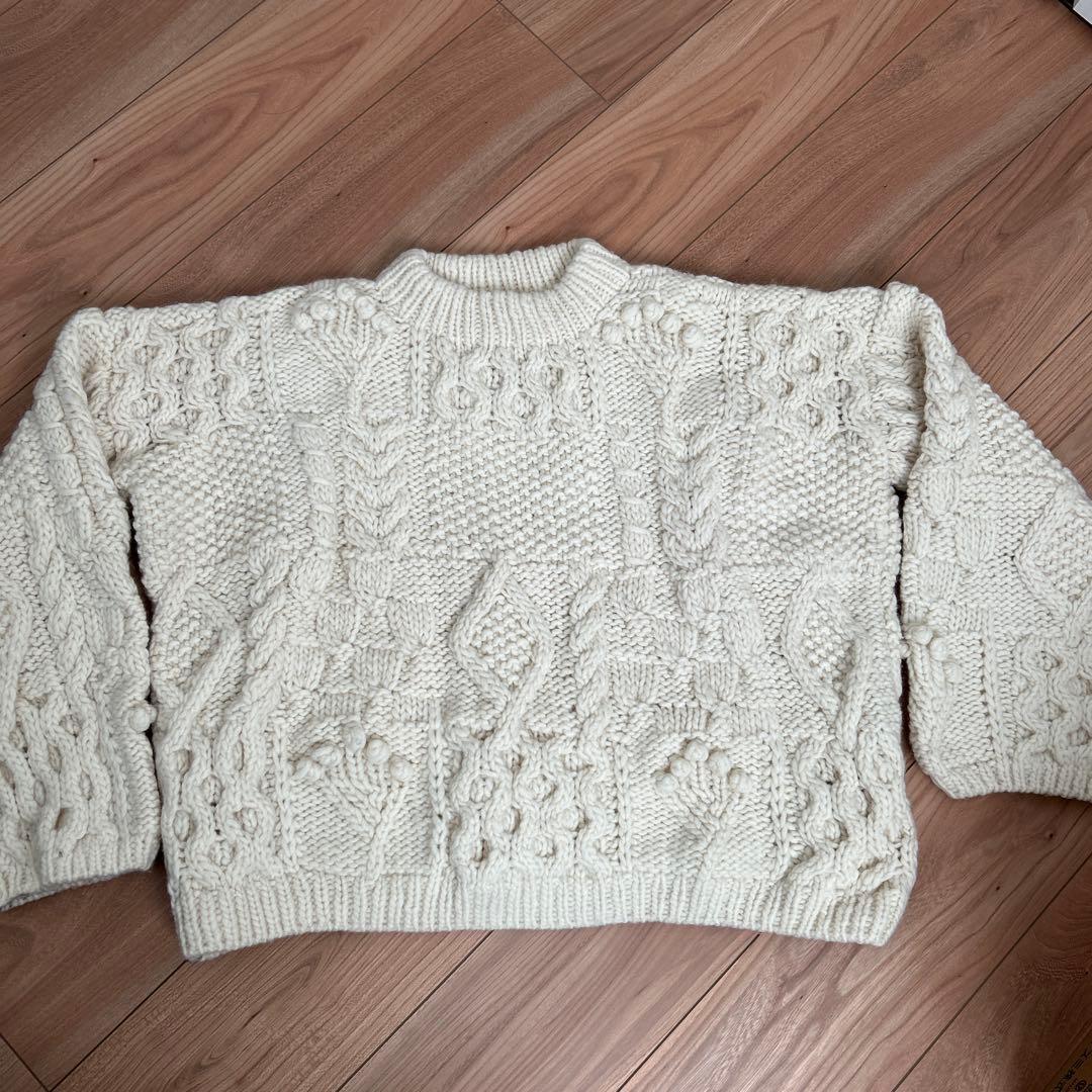 Pattern Hand Knit トゥデイフル　パターンハンドニット
