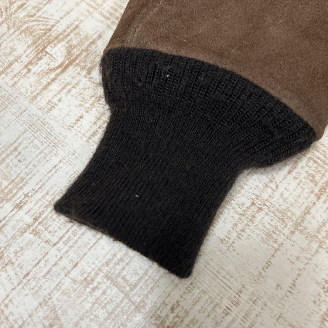 ボ*ム様 ショットSchott スエード ブルゾン レザージャケット MA1