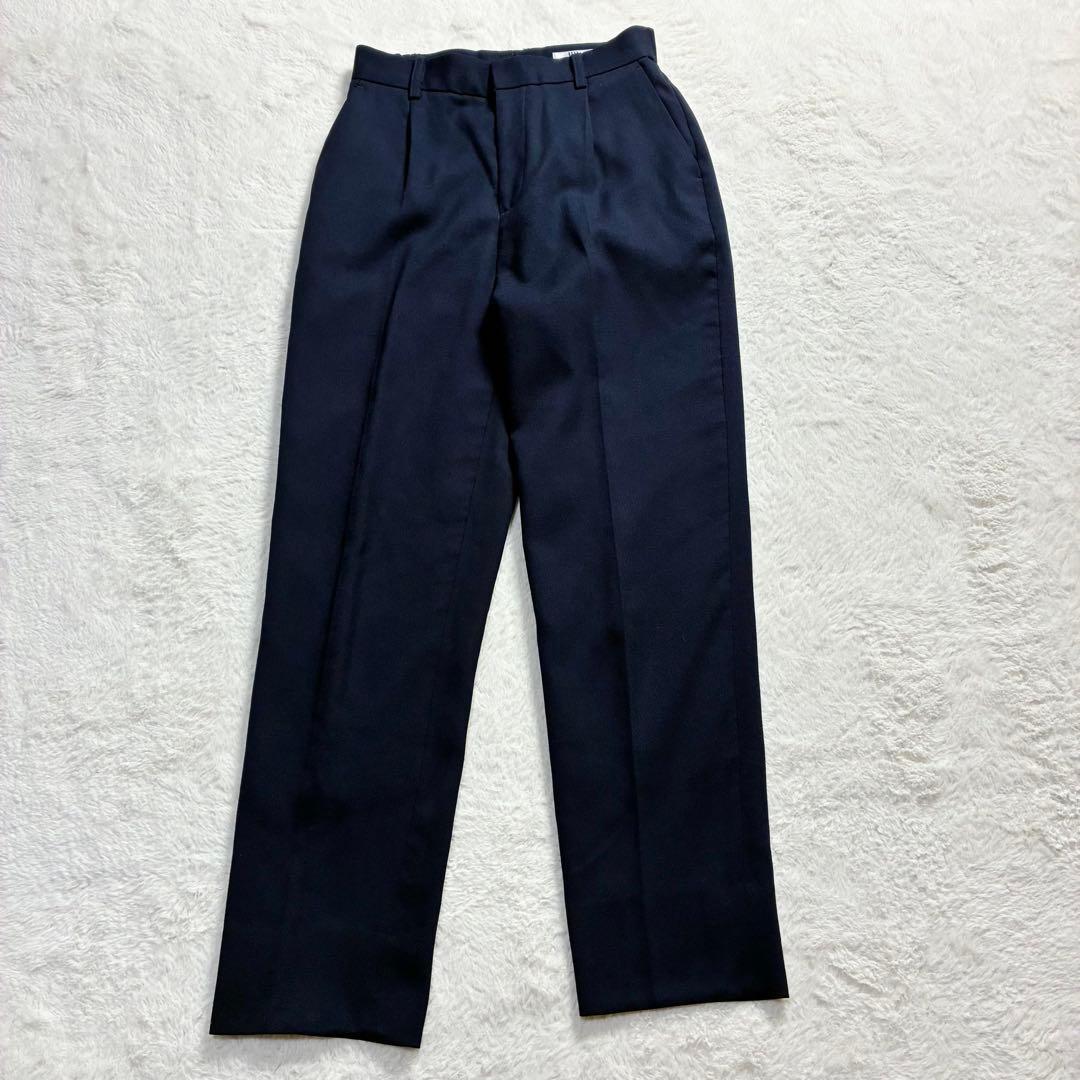 スーツセレクト パンツスーツ ウォッシャブル ダブルブレスト ネイビー S