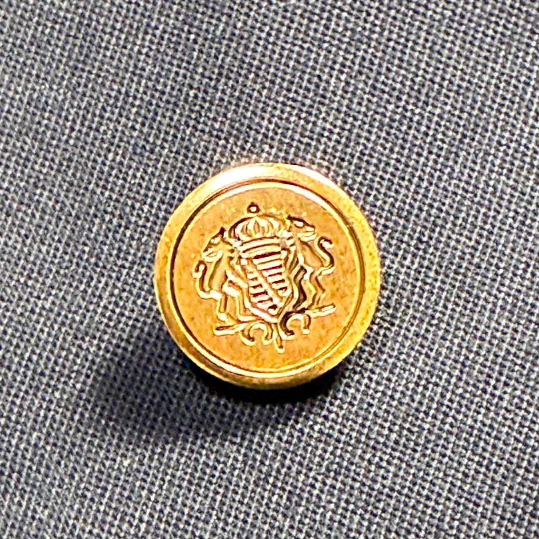 スーツセレクト パンツスーツ ウォッシャブル ダブルブレスト ネイビー S