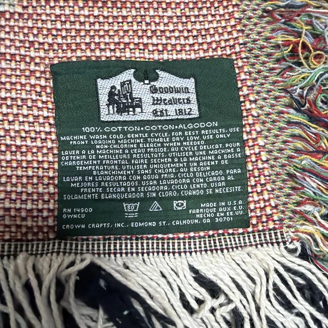 絵画風　マルチカバー　ソファカバー　ヴィンテージラグ　116x172