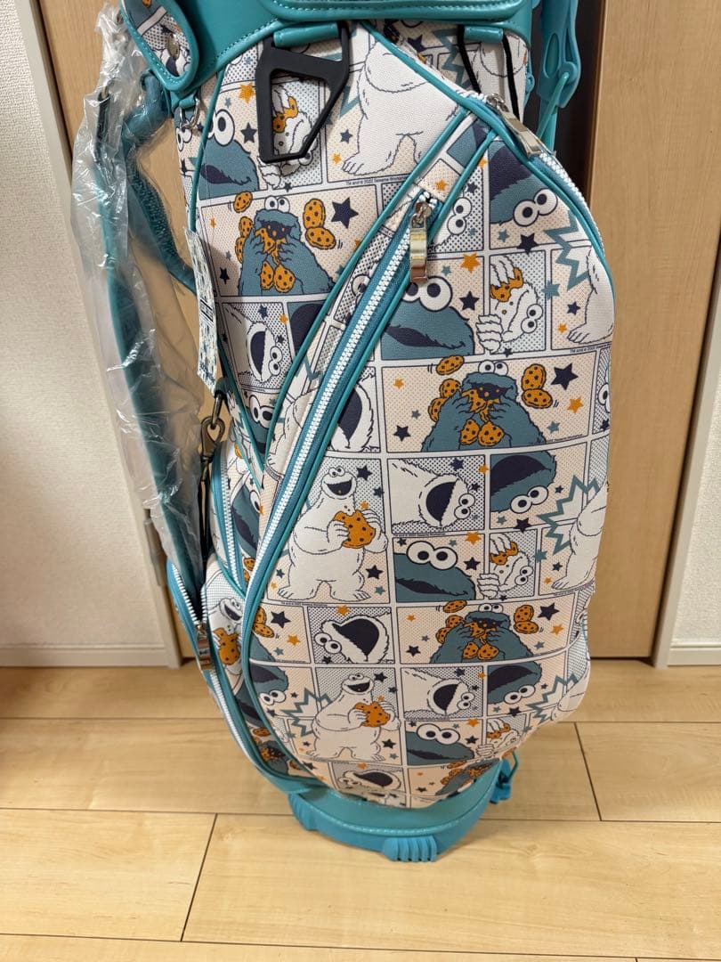 セサミストリート　クッキーモンスター キャディバッグ