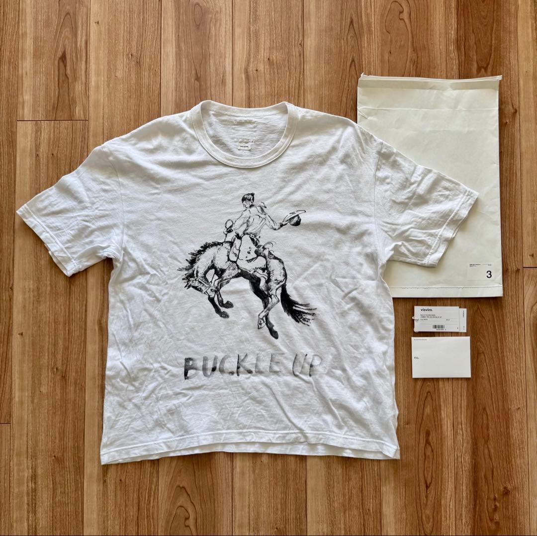 トップス visvim JUMBO TEE S/S BUCKLE UP