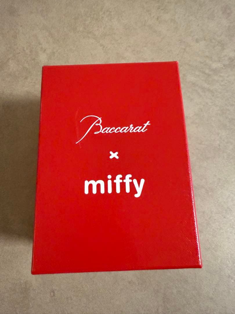 Baccarat miffy クリスタルウサギ置物