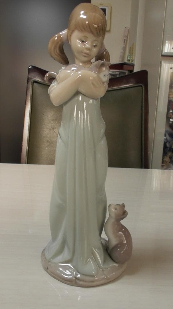 LLADRO　リヤドロ　【私の事も忘れないで】リアドロ 　インテリア　L522