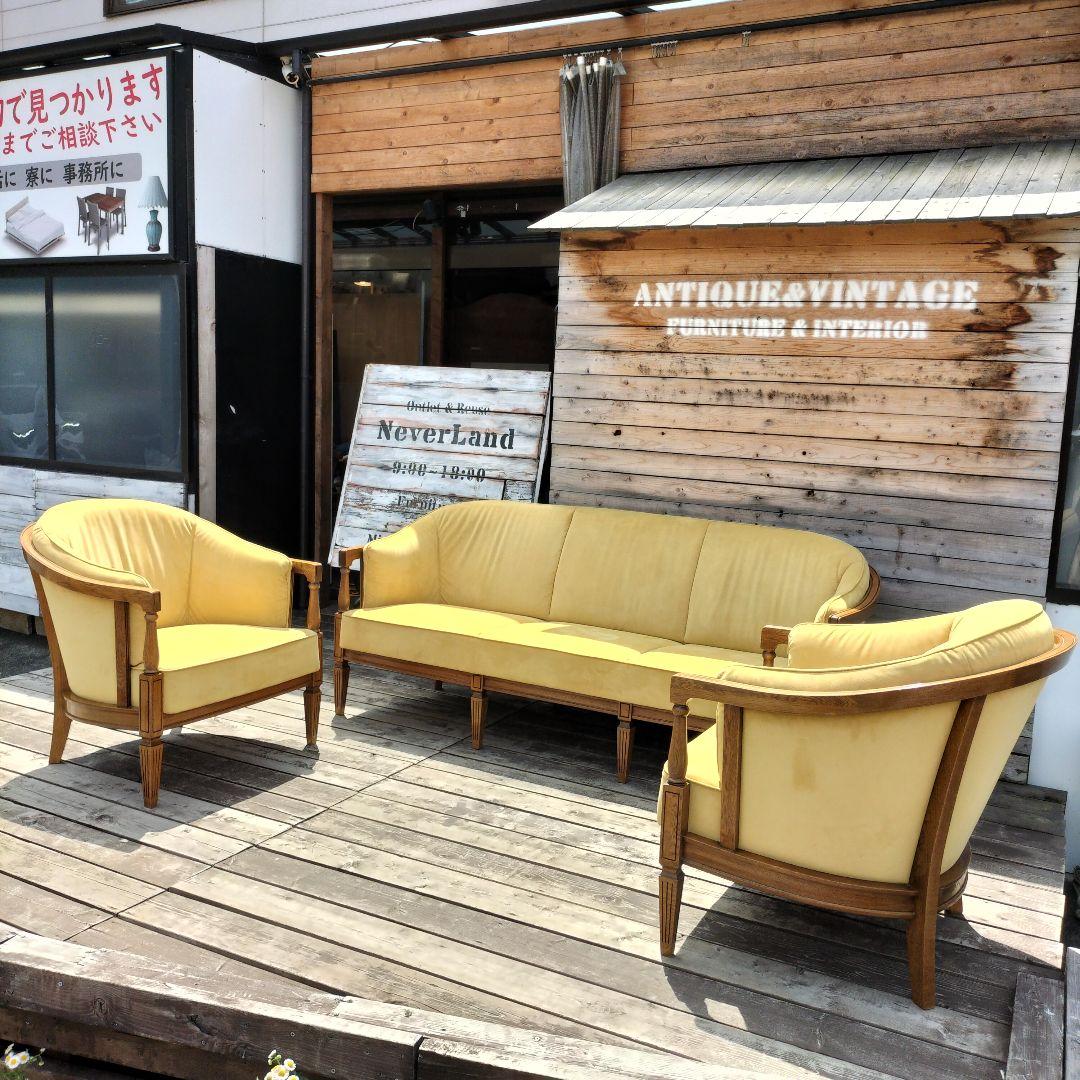 M♦WS東名 良品カリモク家具ドマーニ　クイーンズライフ　応接セット