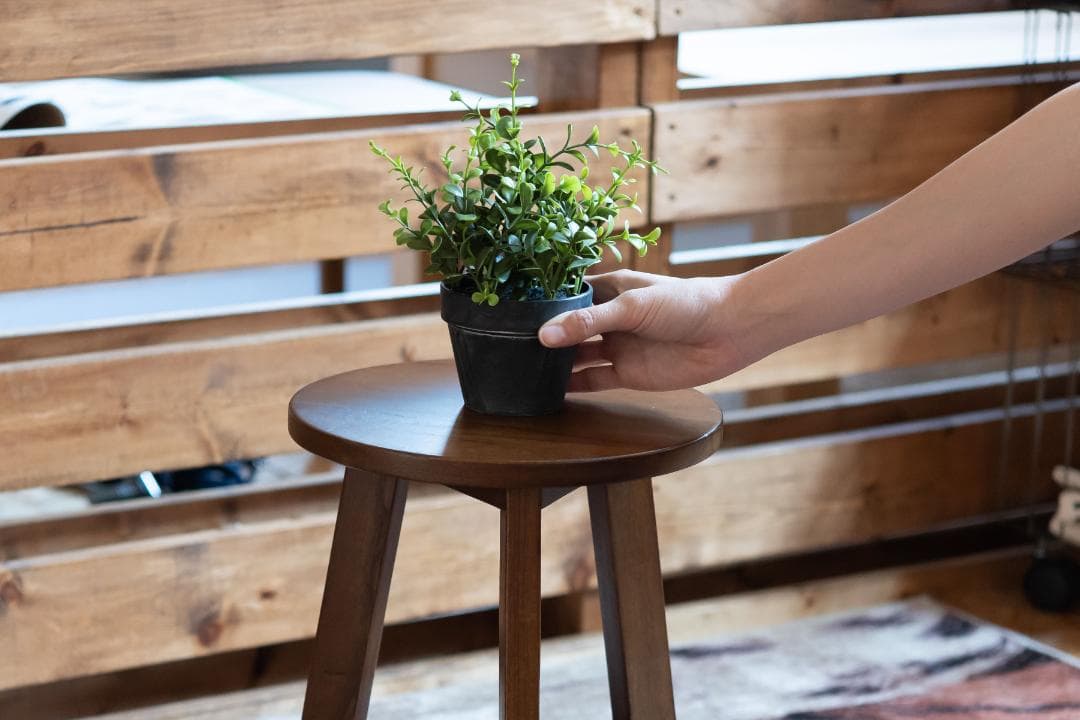 Lサイズ フラワースタンド 室内 木製 観葉植物 GUY-924 N01