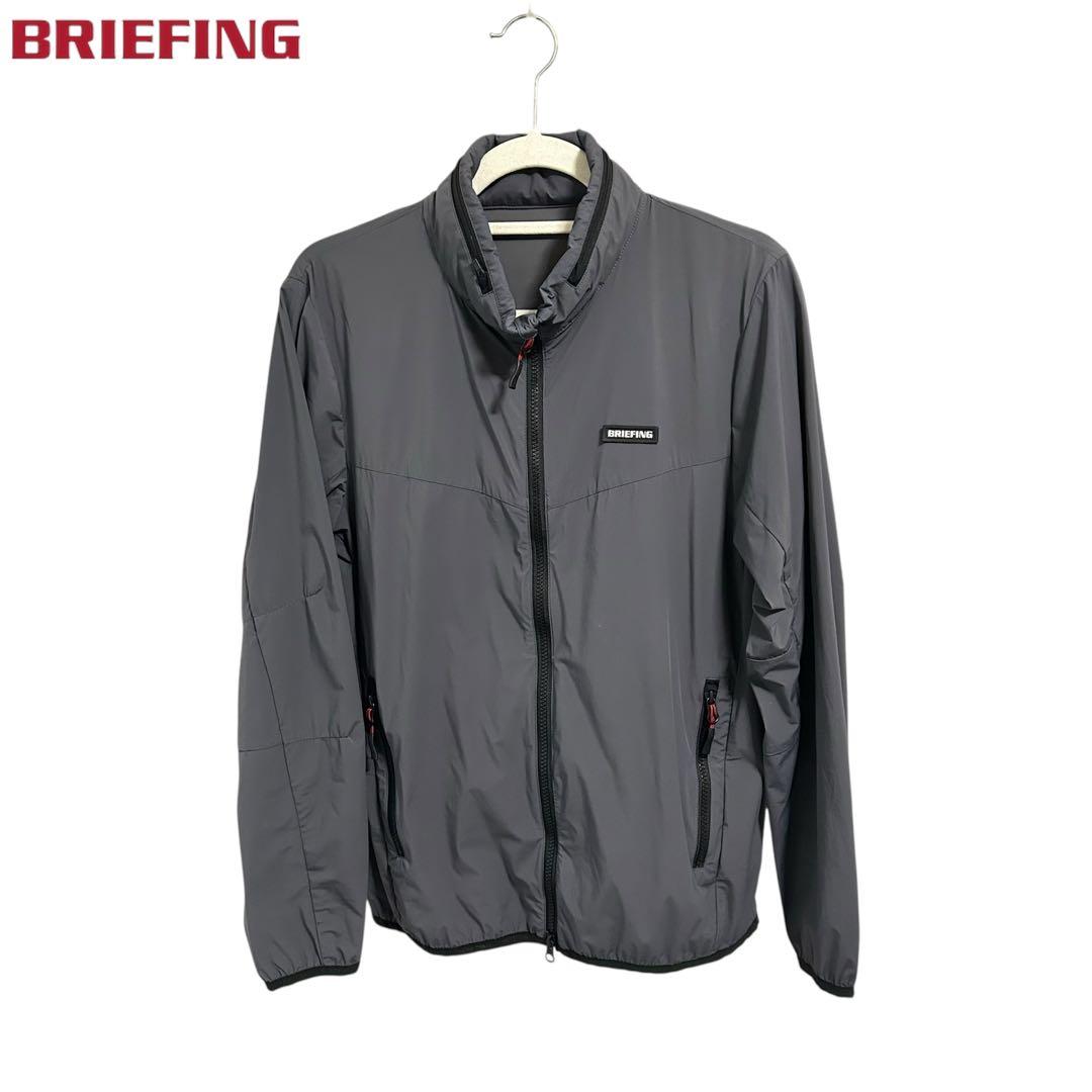 BRIEFING GOLFブリーフィングゴルフ ウィンドジャケット グレー