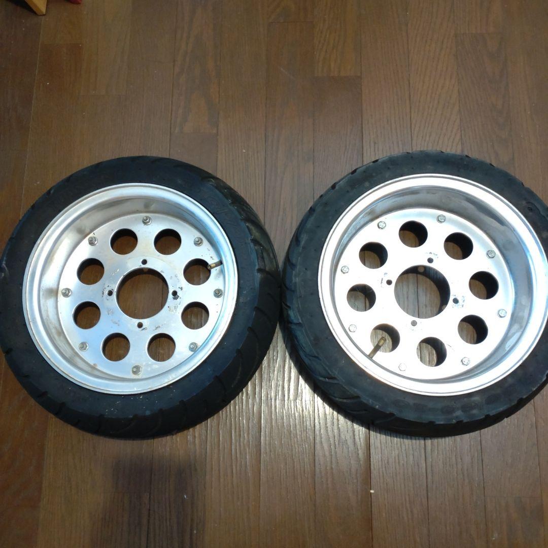 アルミホイール＆タイヤ 110/70-10 130/60-10 2個セット