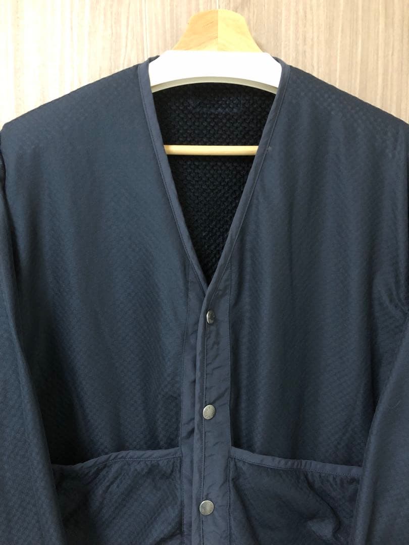 ザノースフェイスパープルレーベル リバーシブルフィールドスナップカーディガン