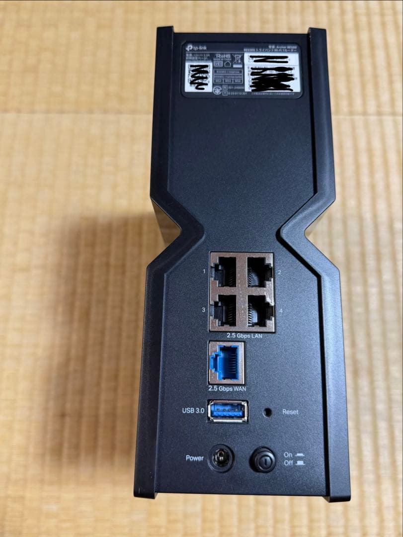【Wi-Fi 7対応】TP-Link Archer BE550 動作良好