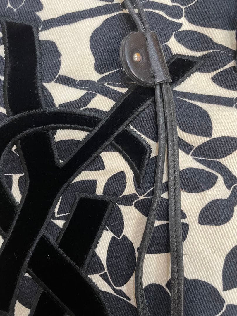 Saint Laurent フラワーパターン トートバッグ