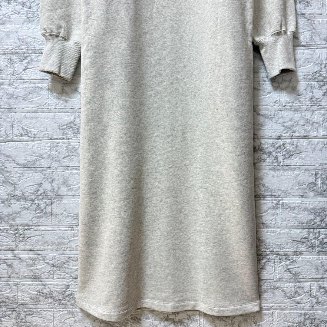 ADAM ET ROPÉ バルーンスリーブ スウェットワンピース　F キナリ