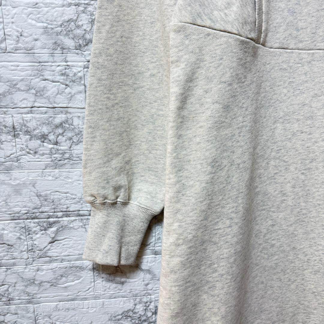 ADAM ET ROPÉ バルーンスリーブ スウェットワンピース　F キナリ