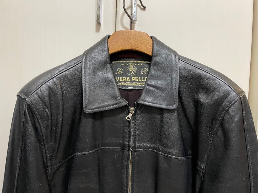 VERA PELLE イタリア製レザージャケット