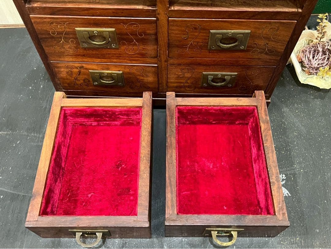 イタリア製 小引き出し 小物入れ ミニ箪笥 チェスト インテリア アンティーク