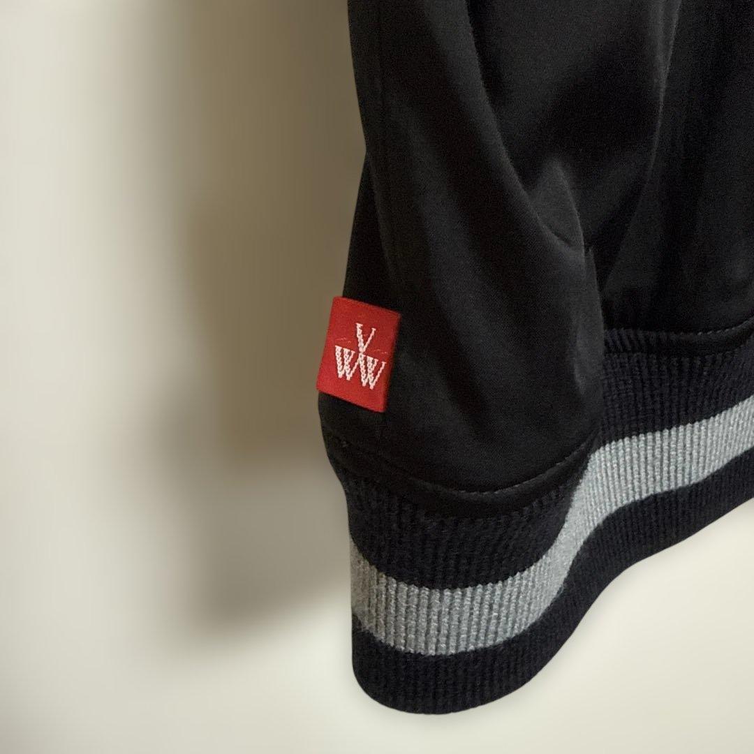 人気ブランド　VIRGO スカジャン 黒/グレー 刺繍入り