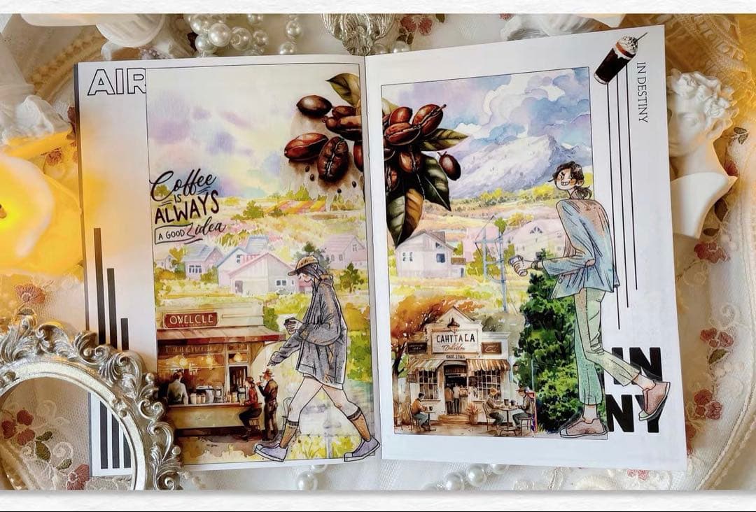 WT《美式成真》海外マスキングテープ　マステ 【1273】