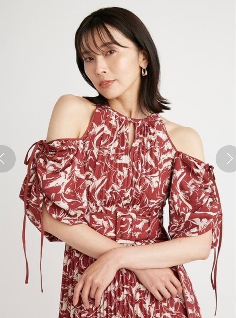 【snidel】花柄ワンピース