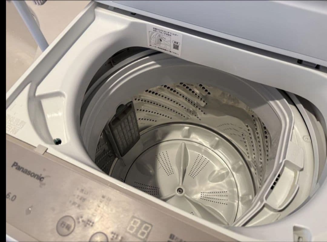 Panasonic 全自動洗濯機 NA-F60B15 2022年製