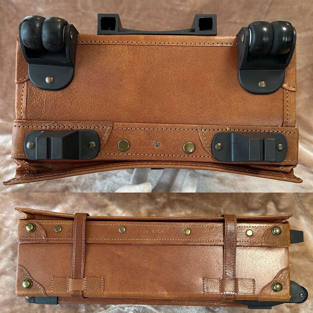 ユーラシア豚革トランクキャリーケースキャリーバッグ旅行バッグスーツケースコロコロ