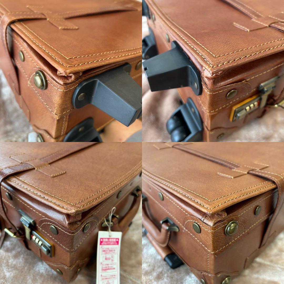 ユーラシア豚革トランクキャリーケースキャリーバッグ旅行バッグスーツケースコロコロ