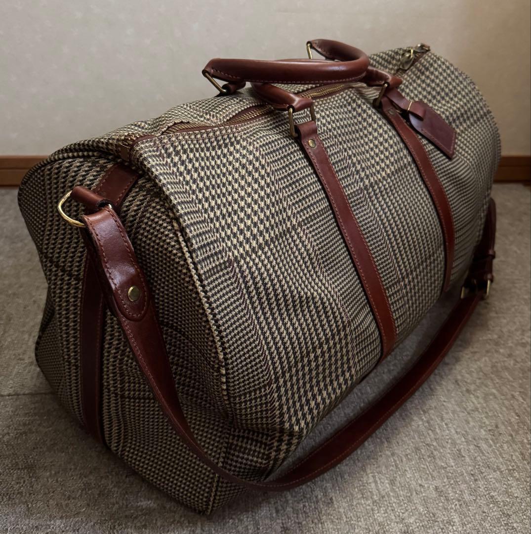 ゆ*う様 POLO ラルフローレン　チェック柄ボストンバッグ