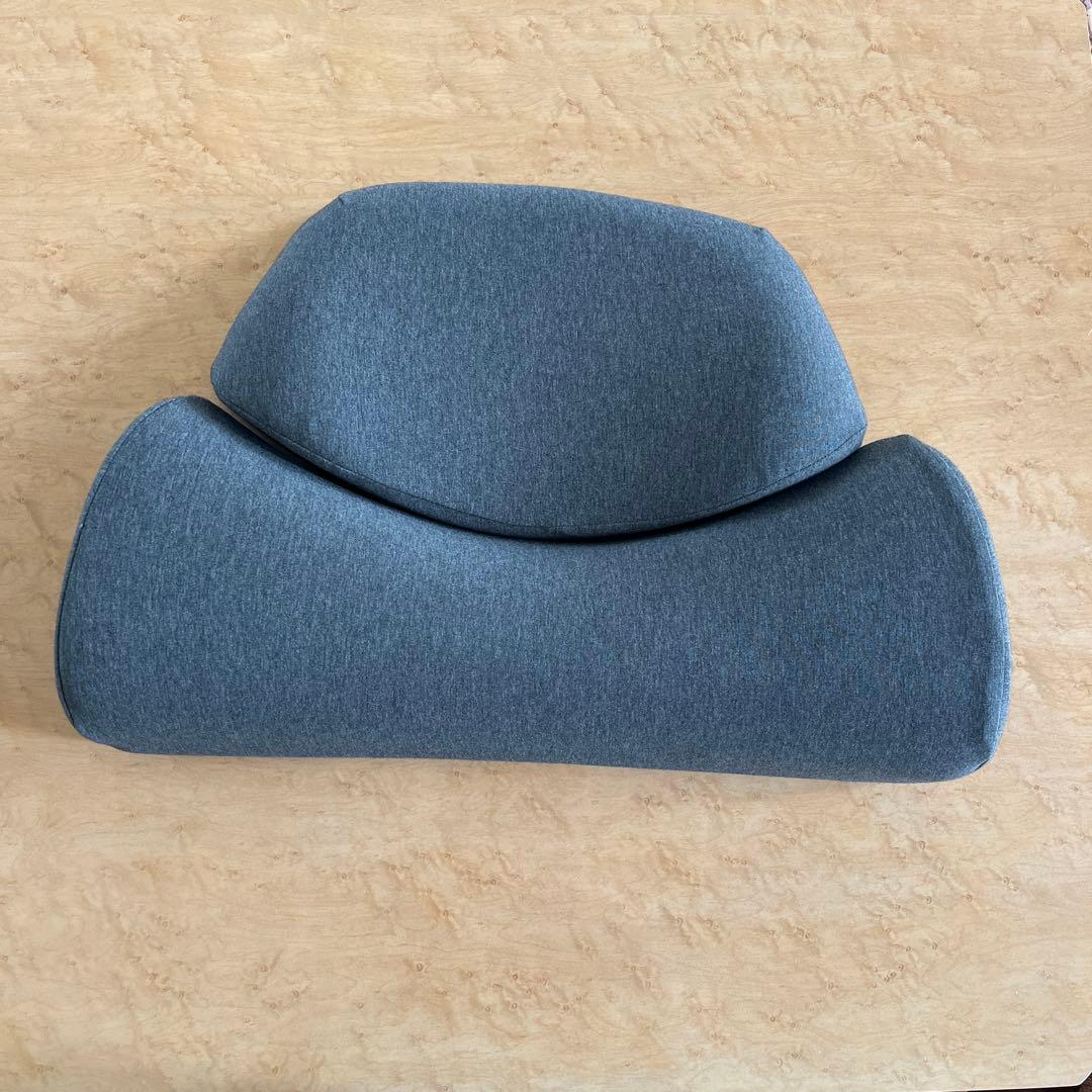 ダブル枕　SurvaQ枕　ダークグレー　ヒーター機能なし