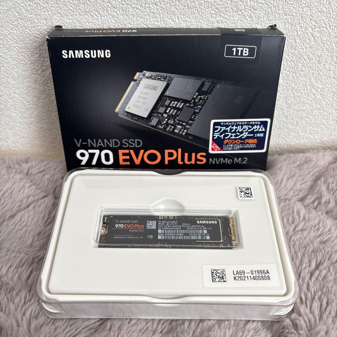 【kaito_mama】SAMSUNG 1TB×2 970EVO Plus
