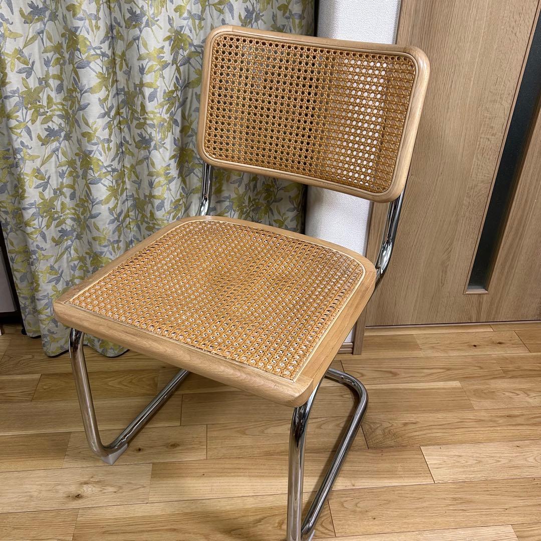 チェスカチェア　ラタン　リプロダクト　ダイニングチェア