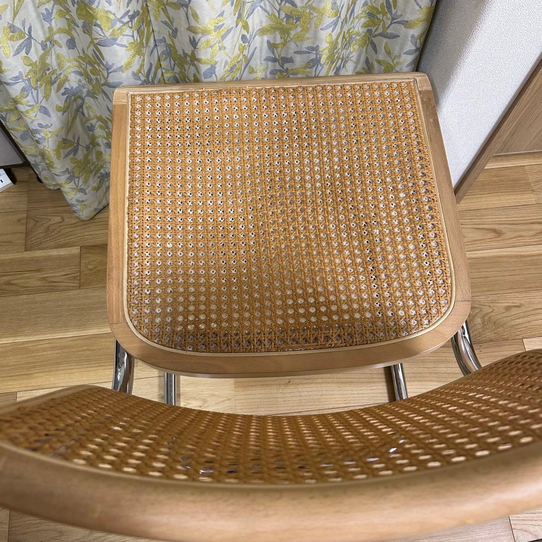 チェスカチェア　ラタン　リプロダクト　ダイニングチェア