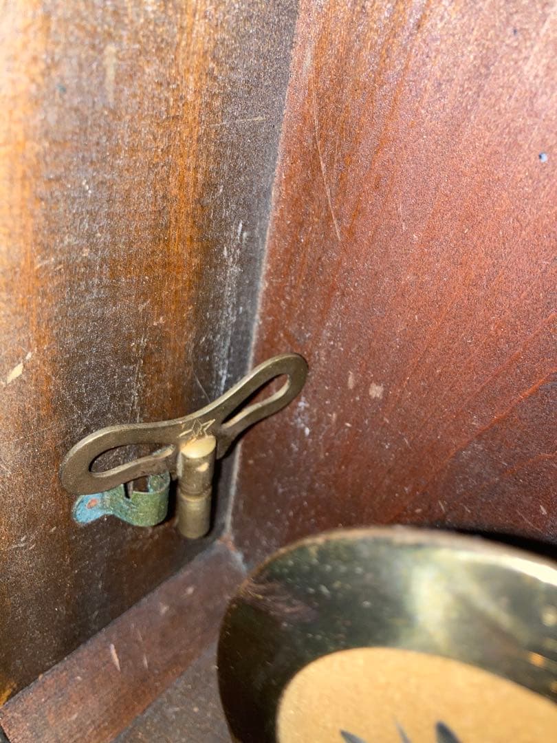 レッドテールChing chang gong 栄計舎 8日巻柱時計 稼働中