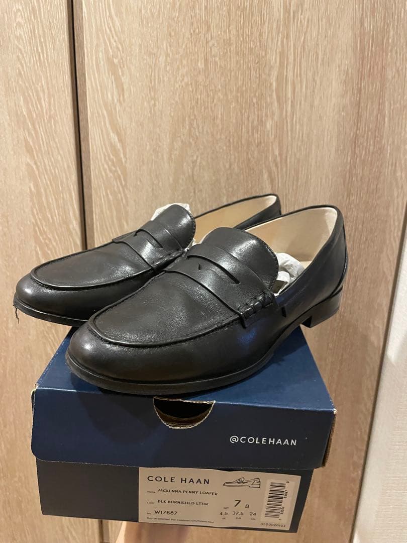 COLE HAAN ローファー　ブラック　24cm
